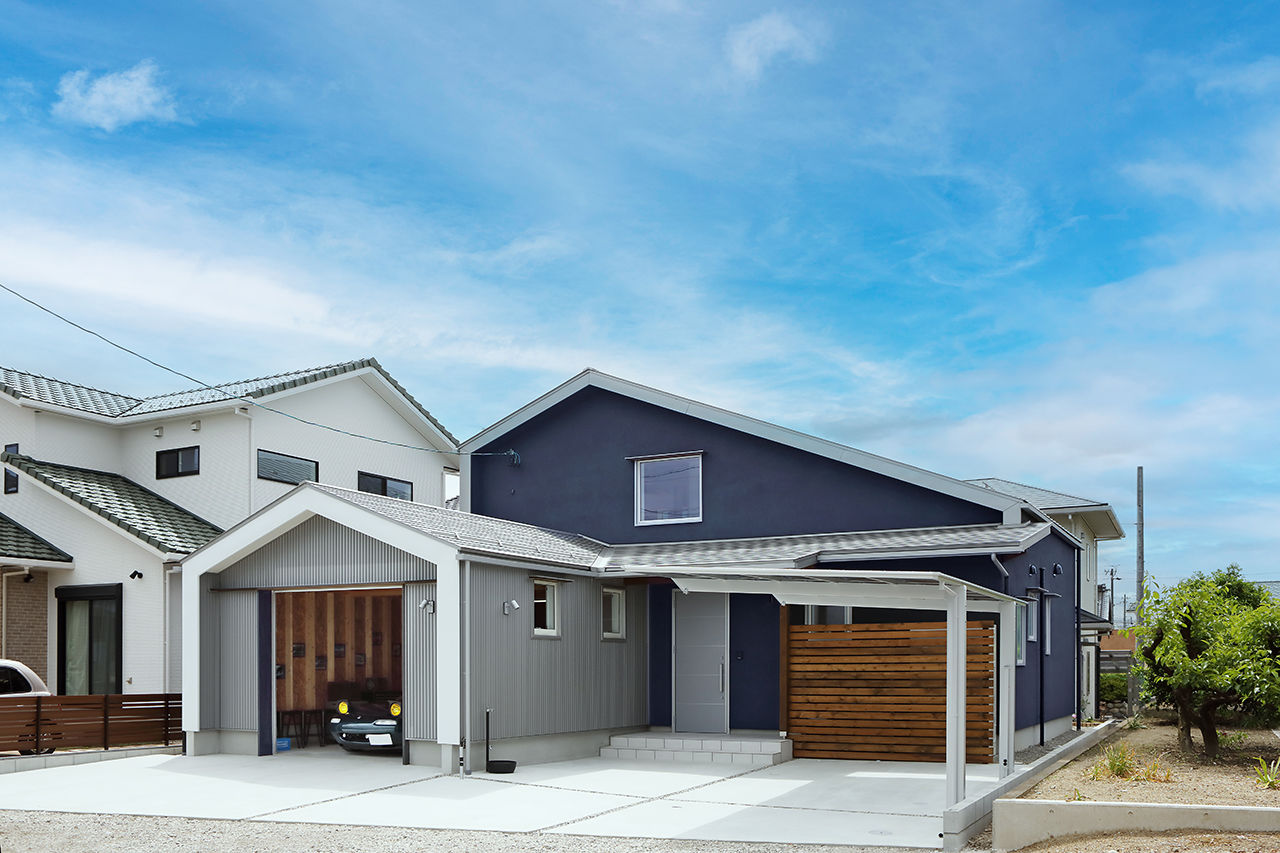 フィデア 【間取図有｜2000～2499万円｜ガレージ｜本棚】子育ても車も読書も楽しい、こだわりのガレージハウスの建築実例画像9