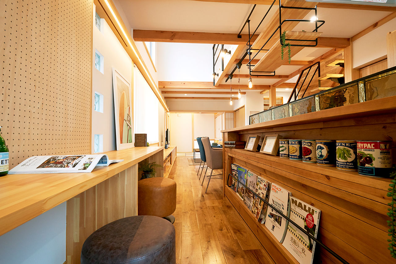 フィデア 【間取図有｜2000～2999万円｜スケルトン階段｜木の温かみ｜吹抜】横長の敷地を巧みに活用した理想の住まいの建築実例画像5