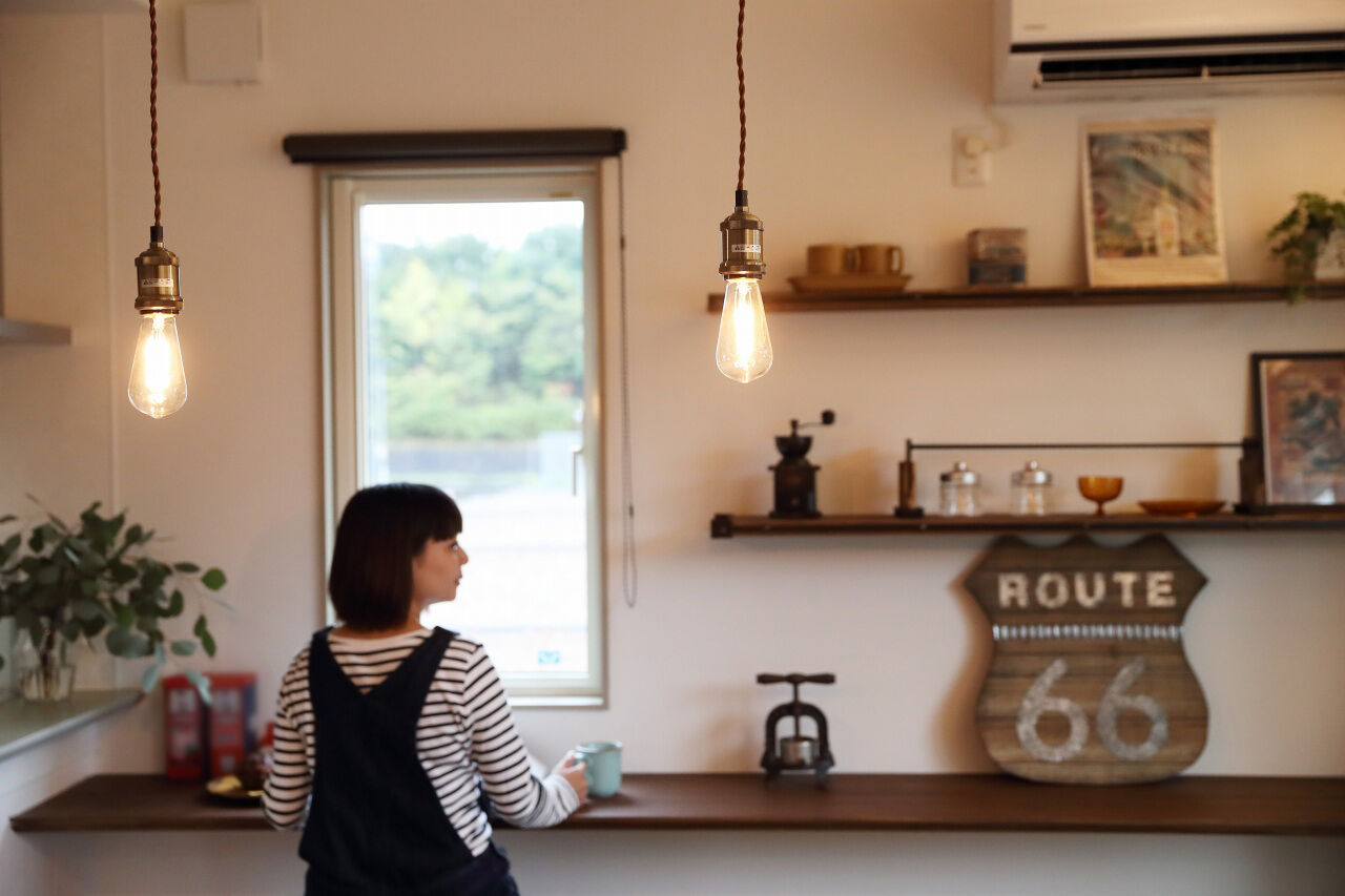 フィデア 【間取図有｜2217万円｜ガレージハウス｜造作家具】「変形土地＋設計力」見事な予算管理で実現した家の建築実例画像3