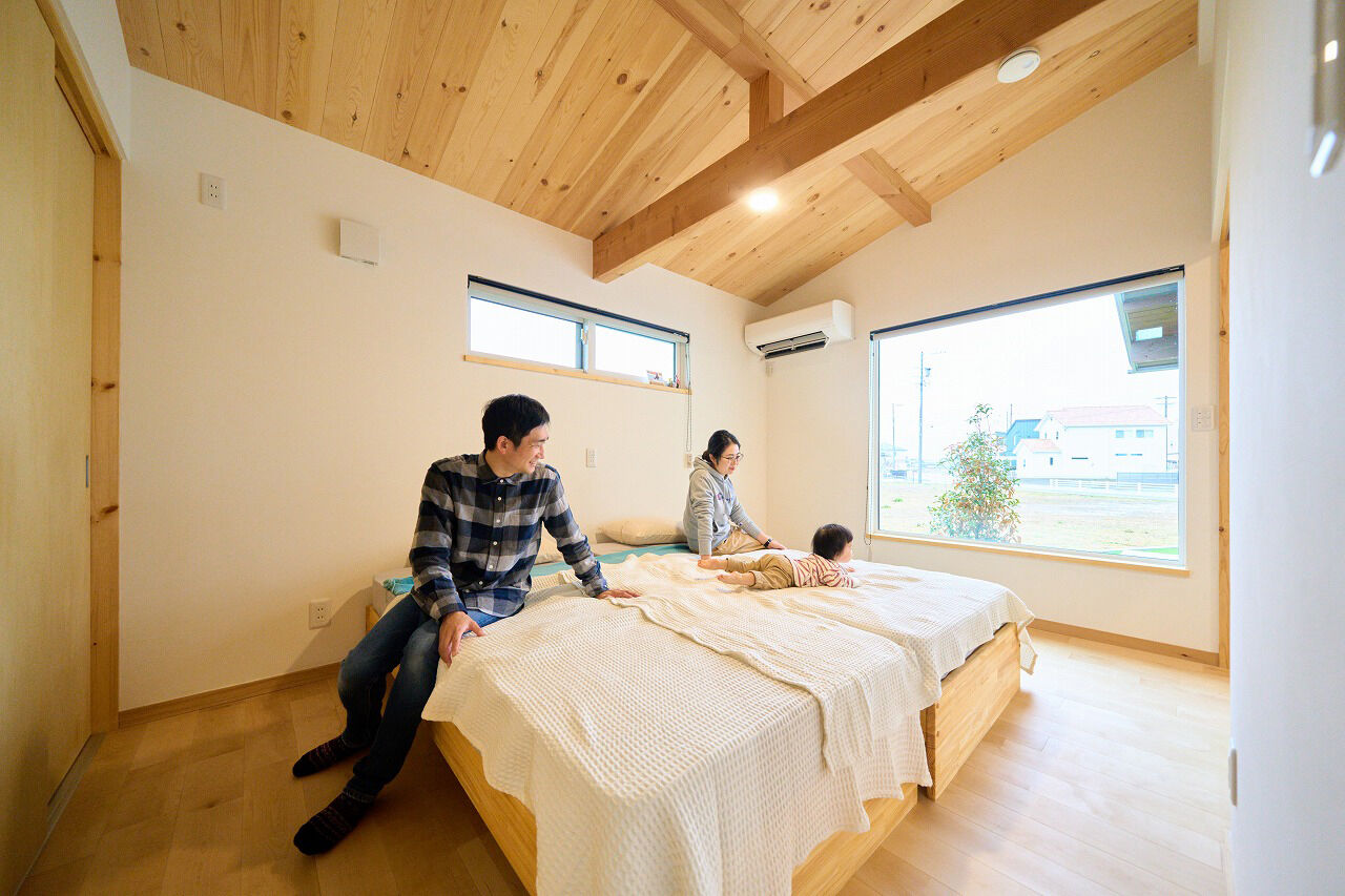 フィデア 【間取図有｜2925万円｜ガレージハウス｜吹抜け｜オープン階段】パパも、家族も、愛車も満足の家の建築実例画像7