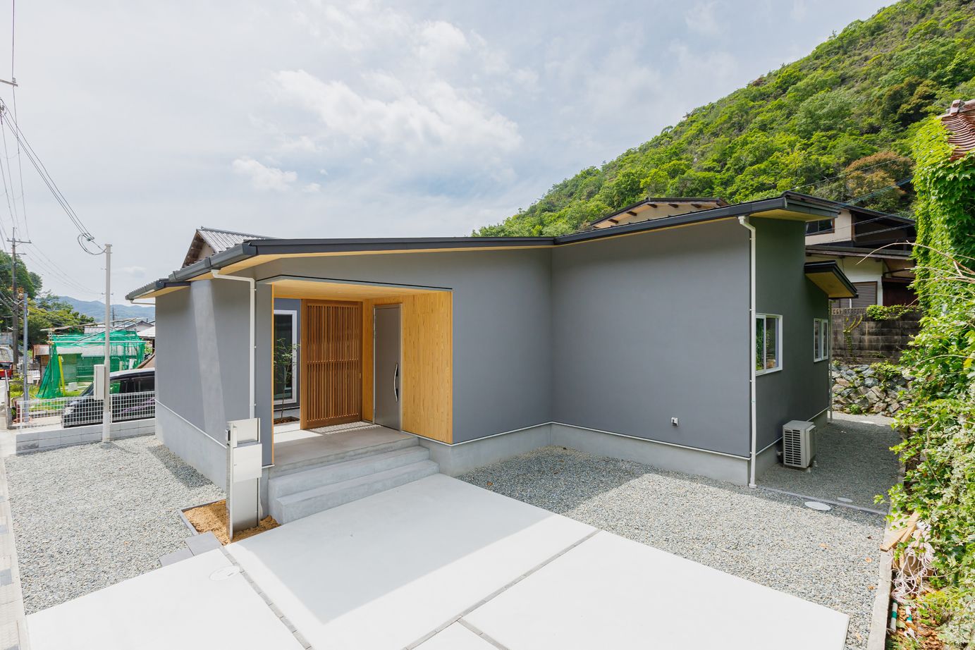 はだしの家． 【兵庫県相生市/平屋】北欧×和モダン　和の静けさや上品さと北欧の美しさが融合した心安らぐ平屋の建築実例画像2