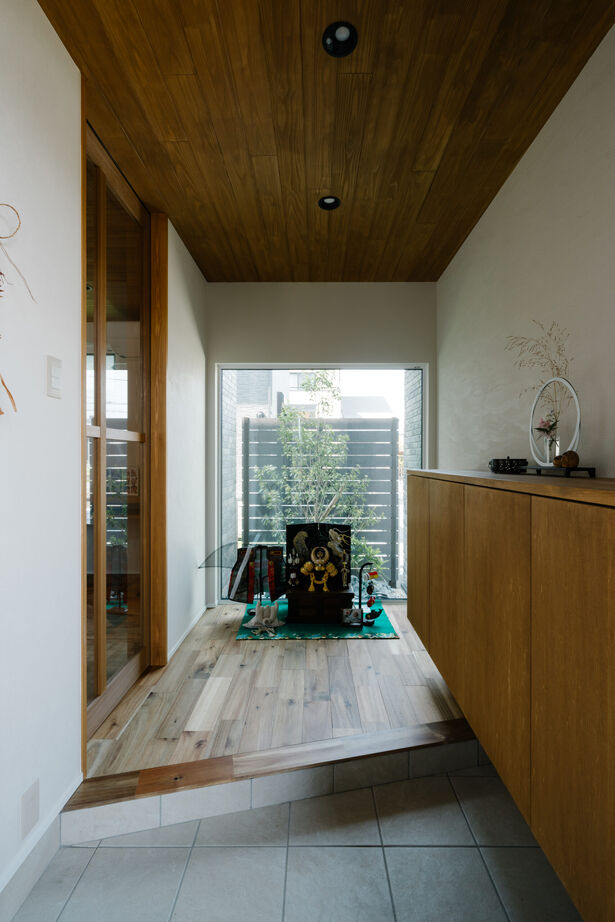 はだしの家． 【太子町／33.5坪／家事ラク動線×1階完結型】織樹の家－木々の鼓動と暮らすの建築実例画像8