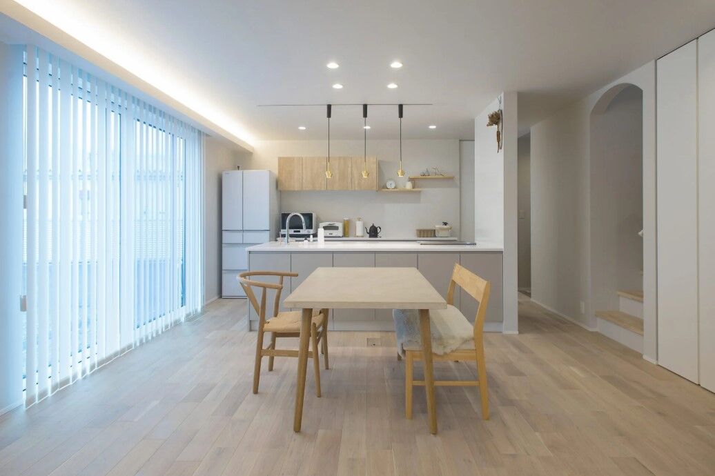 はだしの家． 【たつの市／2650万円台／柔らかな光×麗しい暮らし】優しい光に包まれた上品で美しい住まいの建築実例画像2