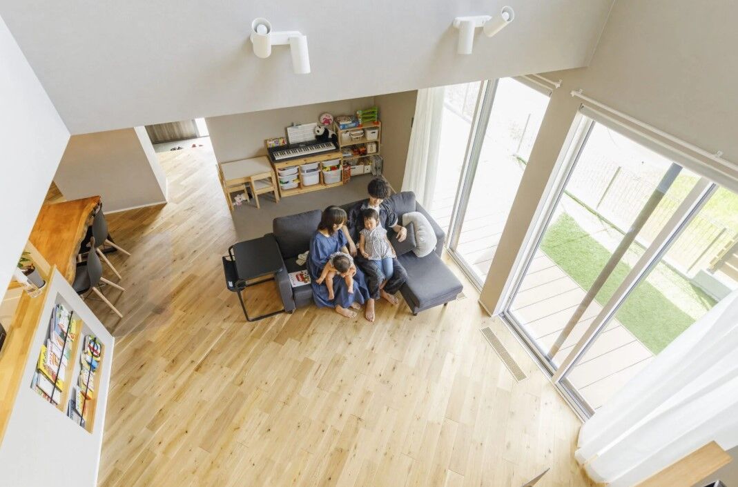 はだしの家． 【姫路市／2400万円台／木の温もり×光の演出】自然光と木材が織りなすやさしい住まいの建築実例画像3