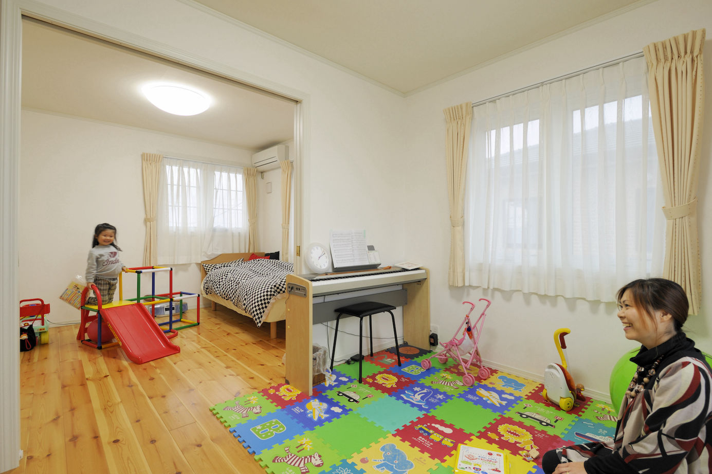 セルコホーム 【40坪台】ビルトインガレージやウッドデッキを満喫する、大好きな世界観を叶えたアメリカンハウスの建築実例画像9