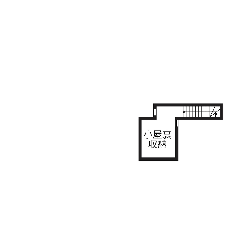 セルコホーム 【50坪台|間取り|吹き抜け】毎日がホテル住まいをテーマにシンプルで暮らしやすいインナーガレージハウスの間取り図（5K以上）小屋裏収納