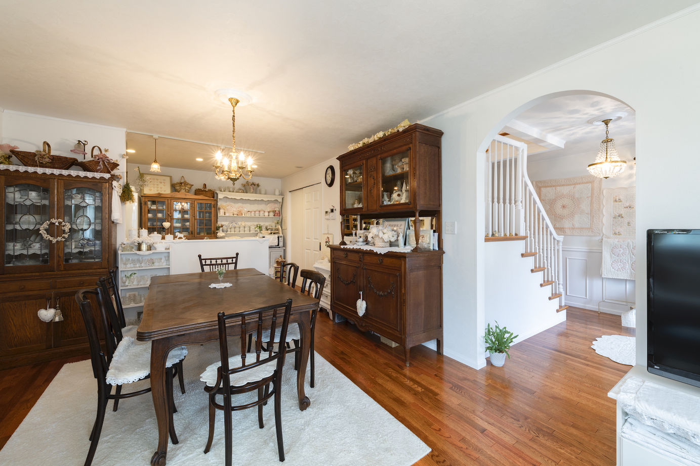 セルコホーム 【40坪台|間取り】アンティーク家具とパッチワークが映えるシンプル空間。ギャラリーのような店舗併用住宅の建築実例画像5