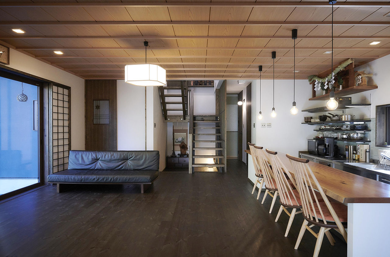 ポウハウス一級建築士事務所（ポラスグループ） 【デザインアワード受賞/和モダン/間取り図有】和の様式美に、現在の感性をプラス。海外ゲストも喜ぶ別邸の建築実例画像4