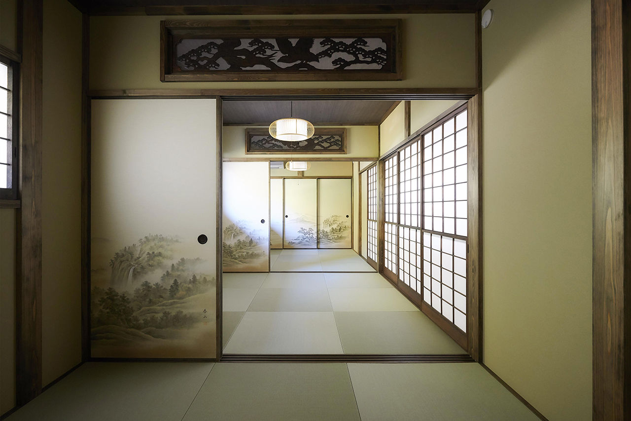 ポウハウス一級建築士事務所（ポラスグループ） 【デザインアワード受賞/和モダン/間取り図有】和の様式美に、現在の感性をプラス。海外ゲストも喜ぶ別邸の建築実例画像9