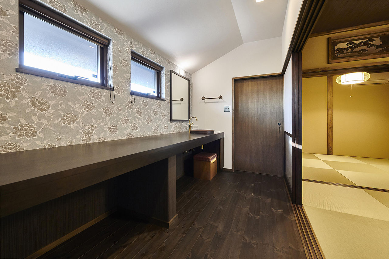 ポウハウス一級建築士事務所（ポラスグループ） 【デザインアワード受賞/和モダン/間取り図有】和の様式美に、現在の感性をプラス。海外ゲストも喜ぶ別邸の建築実例画像10