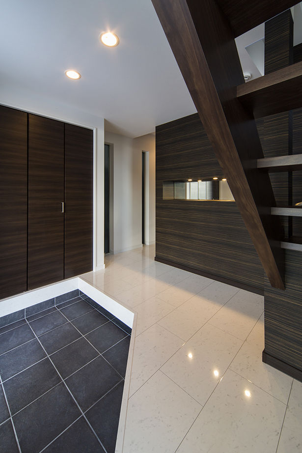 モレスの家 [兵庫県西宮市×狭小]敷地22坪・間口4.5ｍの狭小地でも、この開放感　４人家族が広々と暮らす家の建築実例画像5