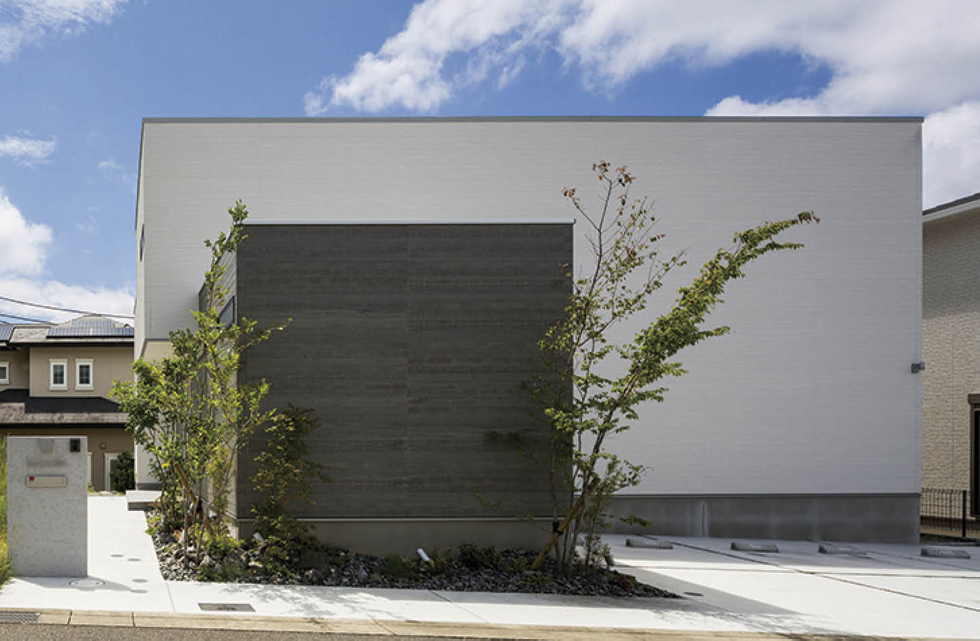 モレスの家 ［大阪府箕面市×こだわりデザイン］家族だけの空が見える、中庭のあるキューブハウスの建築実例画像5