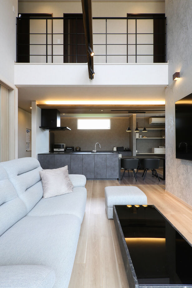 石井工務店 吹抜けと高性能で叶える愛猫と趣味を満喫する豊かな生活空間の建築実例画像5