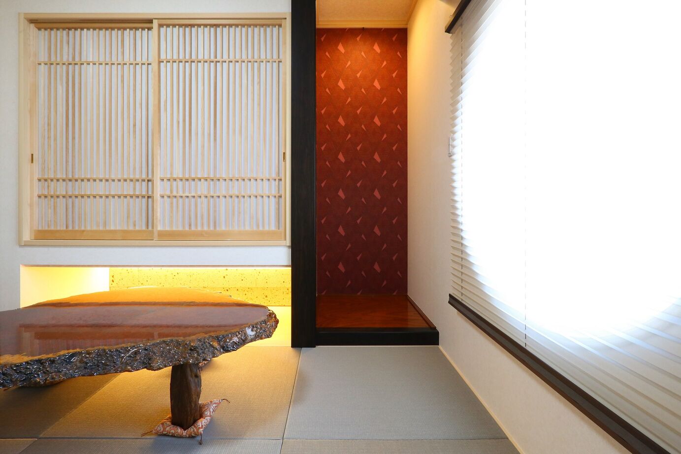 石井工務店 ウッドデッキが広がる唯一無二の二世帯で暮らす平屋の建築実例画像6