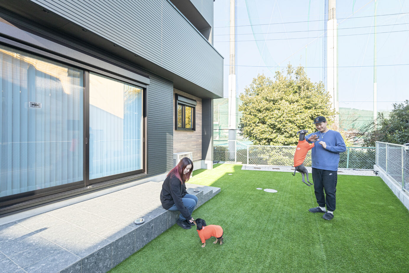 【イチケン】土地付き注文住宅のDigLife 【2000万円台/間取り図あり/ドッグラン/3LDK】愛犬と遊べるドッグラン！家事ラク叶える生活動線も見どころの建築実例画像2