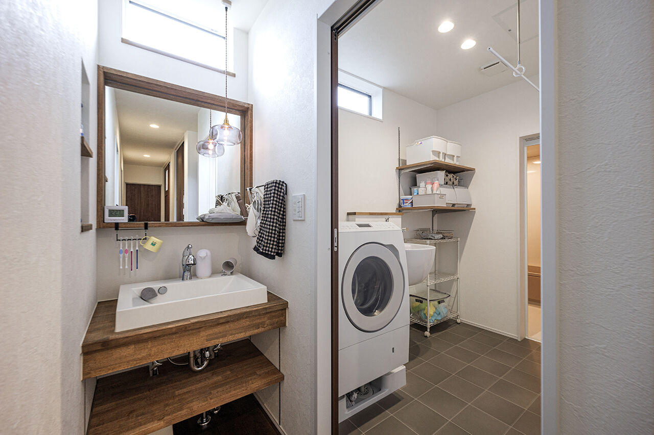 楓工務店 【奈良県/2000万円台/約29坪/耐震等級3】面倒臭がり夫婦の考えた、家事育児を頑張らなくて良い29.9坪の平屋の建築実例画像7