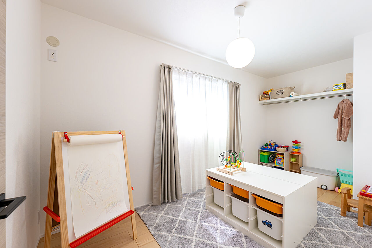 楓工務店 【奈良県北葛城郡上牧町/2000万円台/約32坪/耐震等級3】ママ友がいつ来ても大丈夫、家事ラク間取りプランの建築実例画像6