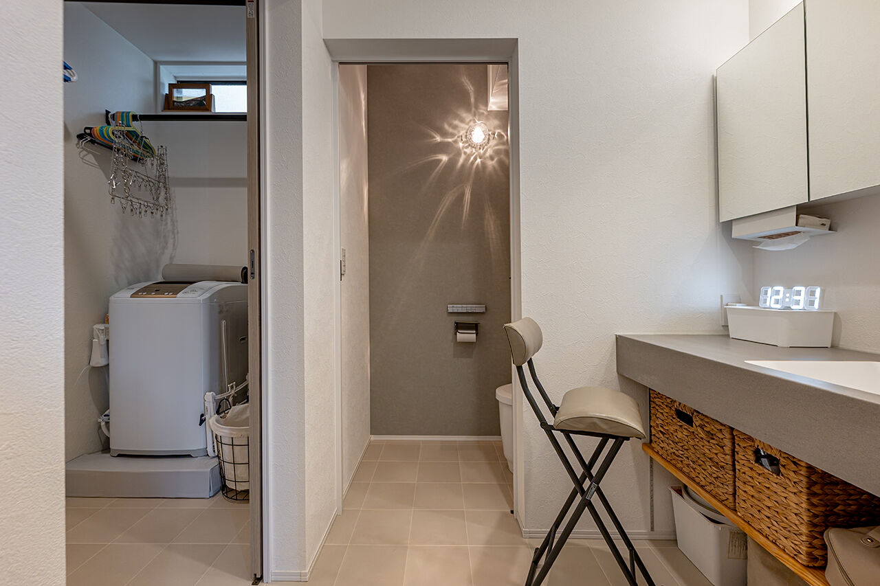 楓工務店 【奈良県北葛城郡上牧町/2000万円台/約32坪/耐震等級3】ママ友がいつ来ても大丈夫、家事ラク間取りプランの建築実例画像7