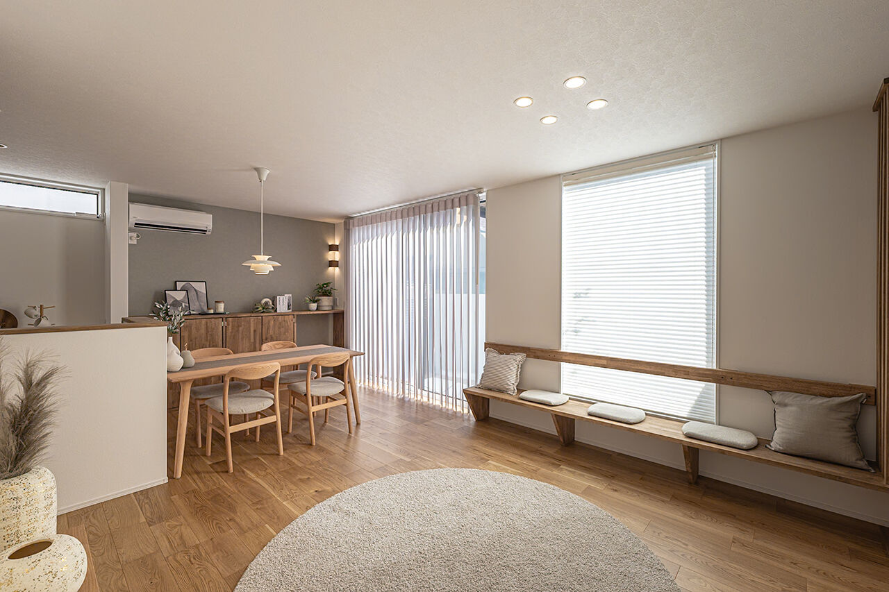 楓工務店 【奈良県橿原市/2000万円台/23坪/耐震等級3】23坪で十分な無駄のないコンパクトな平屋の建築実例画像4