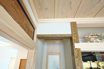 星野工務店 モダンな外観から想像できない、和のテイストあふれるこだわりの室内。伝統とテクノロジーが融合した家の建築実例画像7