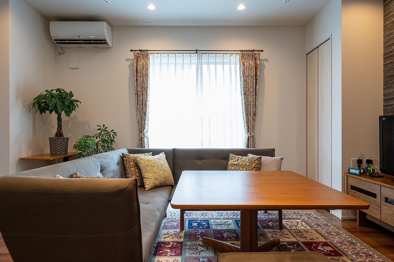 ＭＯＫ　ＨＯＵＳＥ　（ポラスグループ） 【平屋/2LDK/バリアフリー】生活空間は広々と、動線はコンパクトに。いつまでも快適に過ごせる平屋の住まいの建築実例画像5