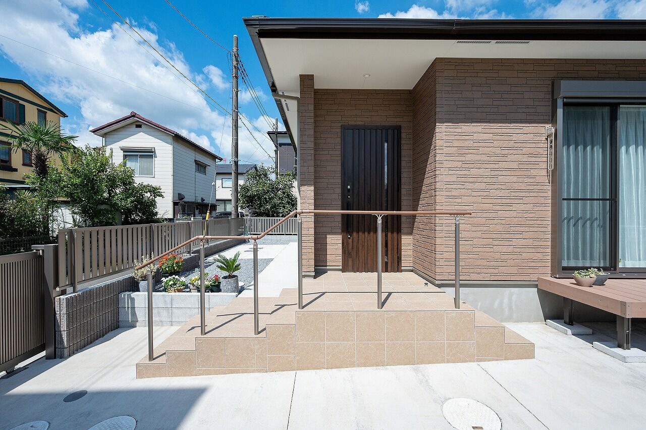 ＭＯＫ　ＨＯＵＳＥ　（ポラスグループ） 【平屋/2LDK/バリアフリー】生活空間は広々と、動線はコンパクトに。いつまでも快適に過ごせる平屋の住まいの建築実例画像10