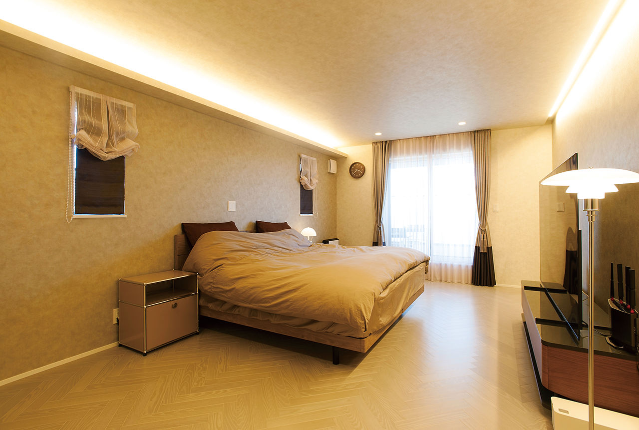 山万（京成本線、京成千葉線、JR総武線沿線を中心とした地域） 【67坪｜ビルトインガレージ2台分｜4LDK】吹き抜けやアイランドキッチン…土地紹介からすべてを叶えた邸宅の建築実例画像8