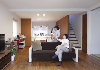 ミサワホーム 子育ても家事も、予想以上の楽しさ。「本当によく考えられた家です」の建築実例画像2