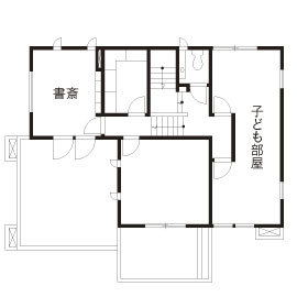 ミサワホーム 収納力たっぷりの「蔵」や開放的な大空間。「心ときめくわが家です」の間取り図null2階・2.5階