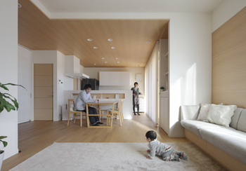 ミサワホーム 自由設計を超える企画住宅と出会う　家族のつながりと住み心地を満喫の建築実例画像1