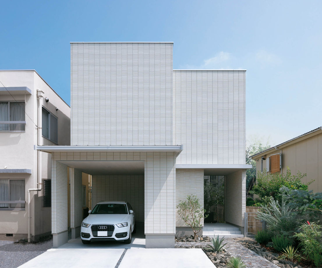 ミサワホーム ４ｍの吹き抜けや中庭を活かして奥に長い敷地に、光あふれる住まいの建築実例画像7