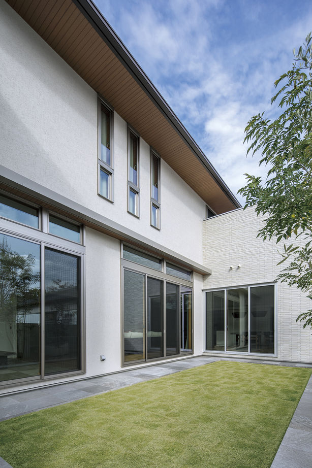 ミサワホーム 美術館のようなファサードが印象的な、多彩な愉しみがある美しい住まいの建築実例画像7