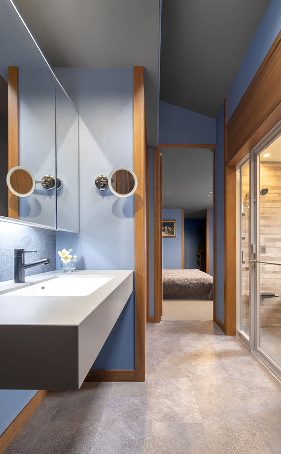 ミサワホーム 【大開口/高天井/平屋】庭とつながる開放的なリビングで、自然を感じて暮らす邸宅の建築実例画像6