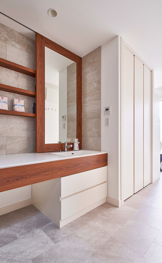 ミサワホーム 【スキップフロア/高耐震/間取り図有】細部まで整えられたデザインで、毎日を穏やかな気分で暮らすの建築実例画像5