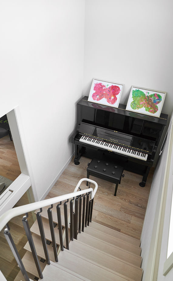 ミサワホーム 【高天井/高窓/書斎】家族の何気ない日常が、何よりも大切な時間になるの建築実例画像7