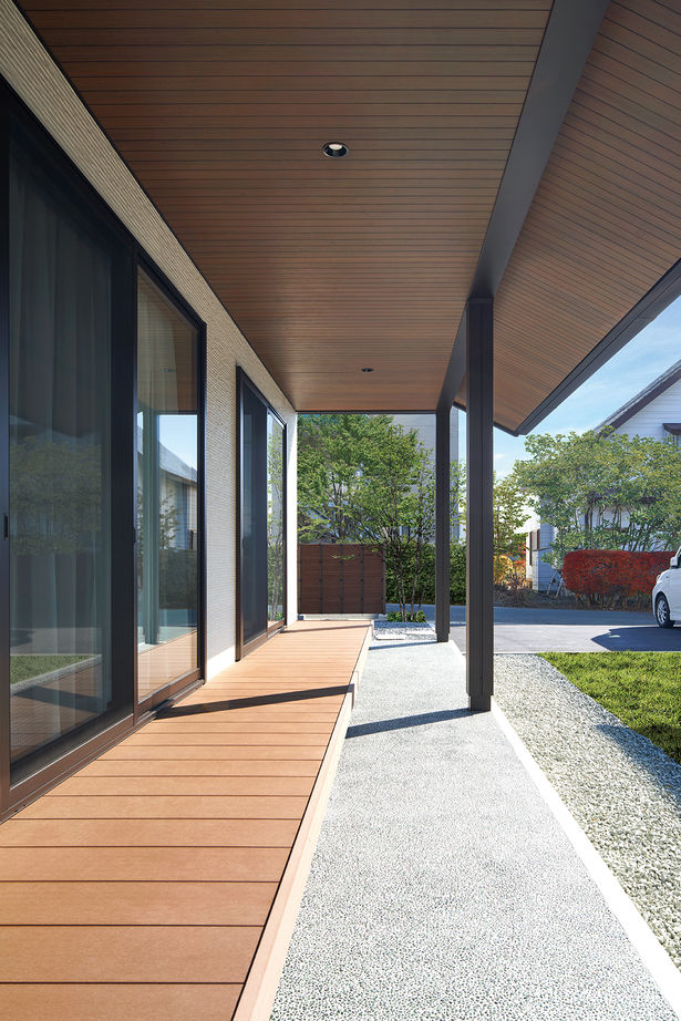 ミサワホーム 【20代/書斎/間取り図有】伝統的な和の趣と、モダンなスタイルが調和する、20代夫婦が実現した住まいの建築実例画像4