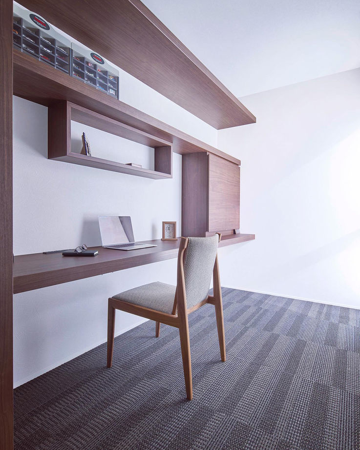 ミサワホーム 【蔵のある家/大収納/中庭】生活空間を美しく保つ収納計画と、細部まで整えられたシンプルデザインの建築実例画像7