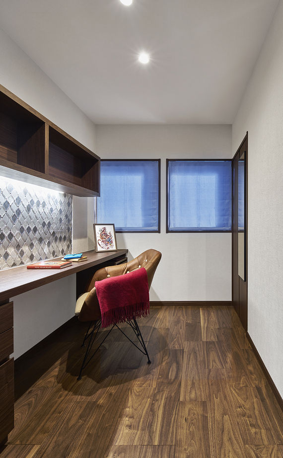 ミサワホーム 【大収納/30坪/高天井】子育て夫婦が選んだ平屋スタイル。自然を身近に楽しむ、庭とウッドデッキのある生活の建築実例画像5