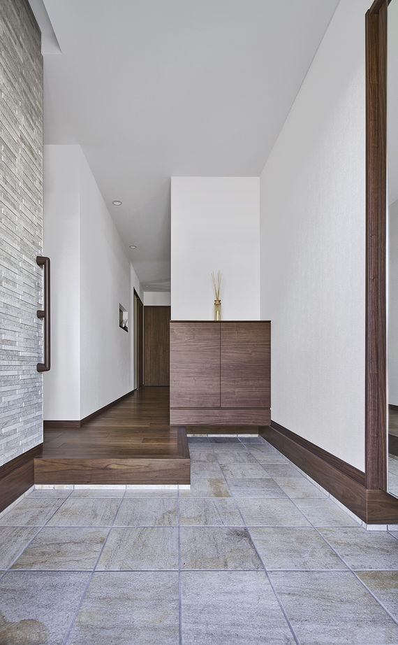 ミサワホーム 【大収納/30坪/高天井】子育て夫婦が選んだ平屋スタイル。自然を身近に楽しむ、庭とウッドデッキのある生活の建築実例画像6