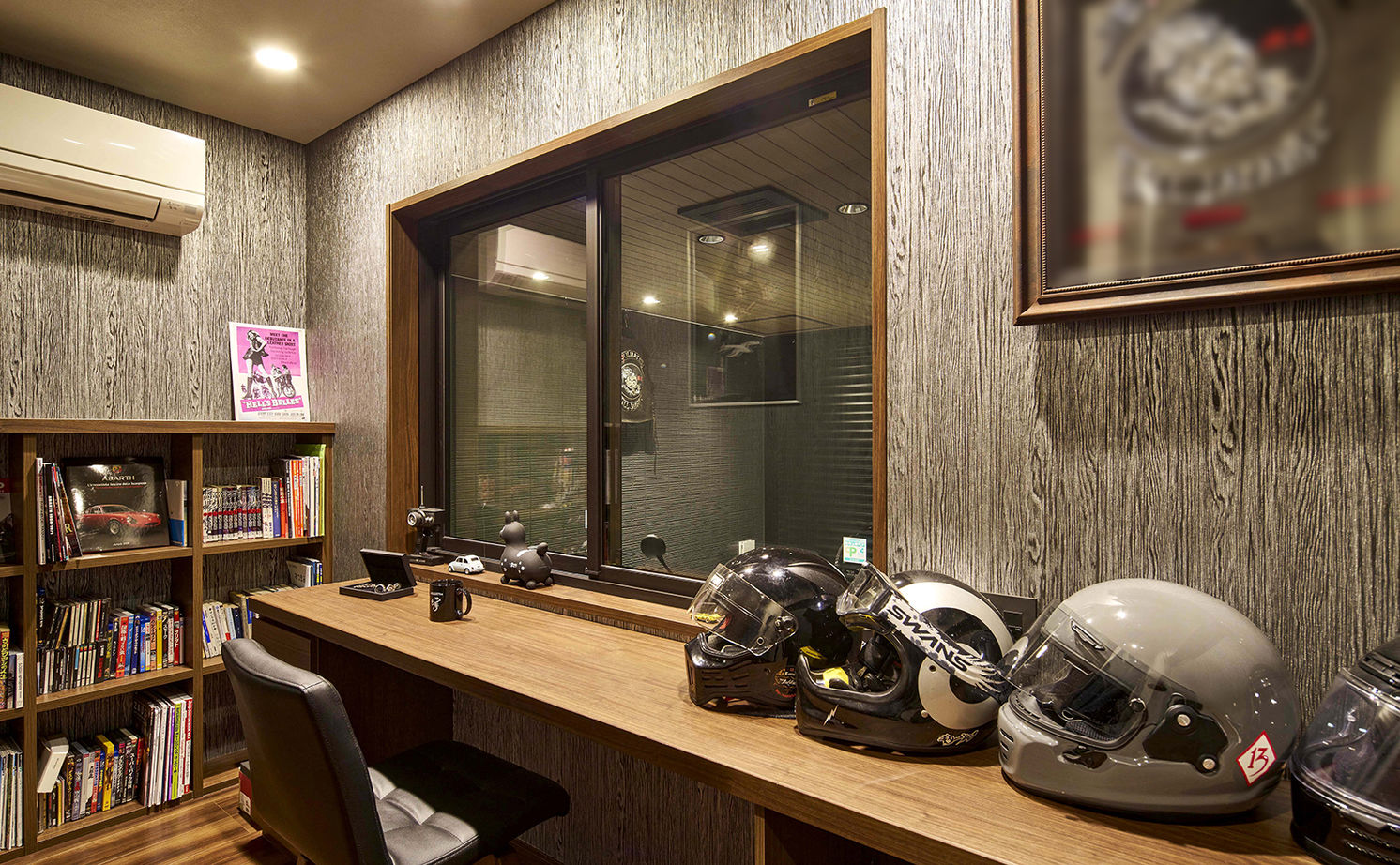 ミサワホーム 【高天井・ビルトインガレージ・趣味を楽しむ】至福の時間を愉しむ、ガレージのある住まいの建築実例画像6