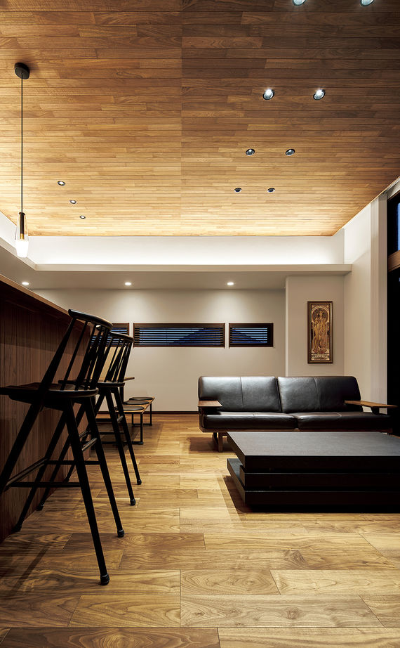 ミサワホーム 【高天井・ビルトインガレージ・趣味を楽しむ】至福の時間を愉しむ、ガレージのある住まいの建築実例画像11