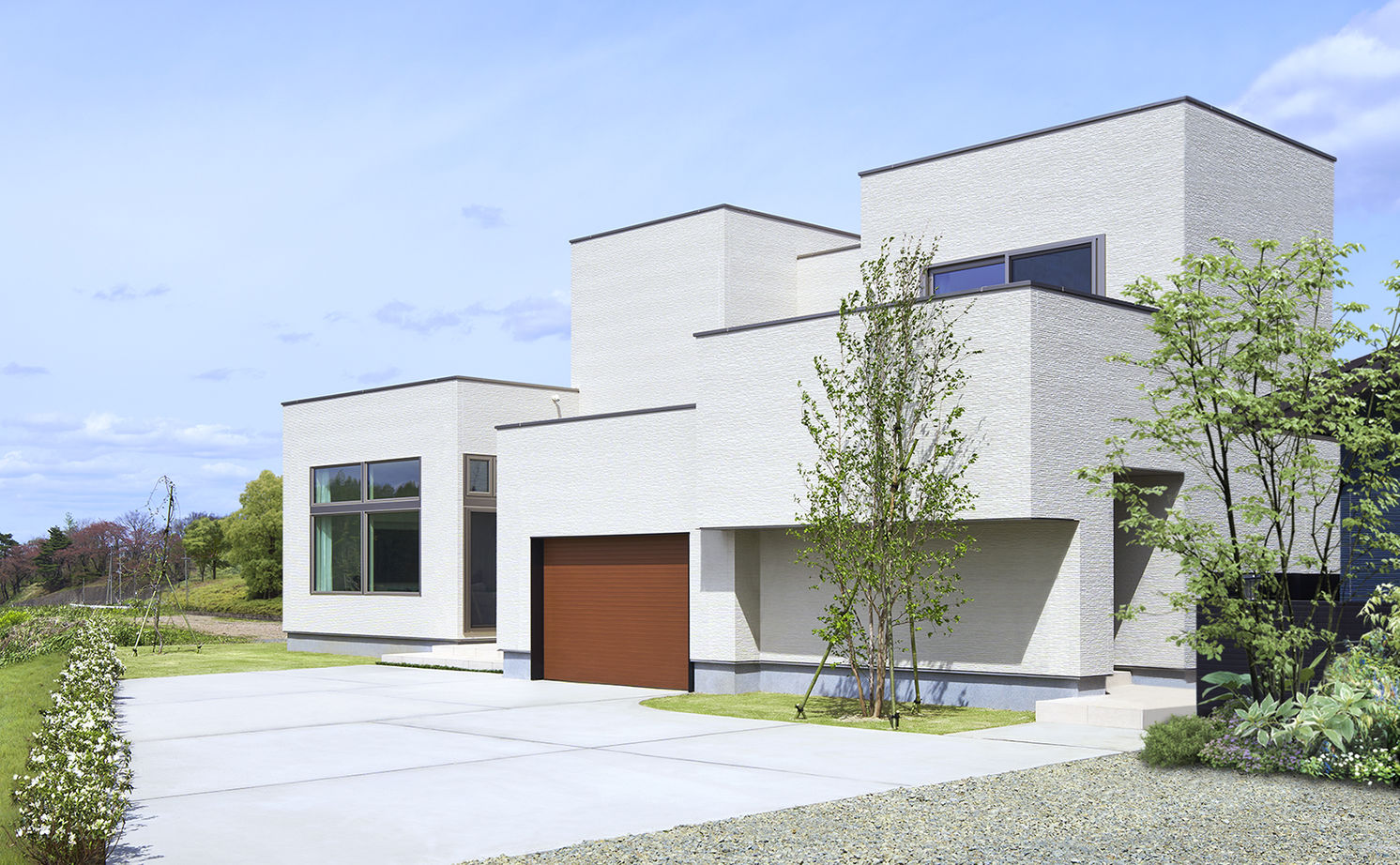ミサワホーム 【大開口・高天井/シンプルデザイン/高断熱】美しい自然を借景とした、眺めのいい住まいの建築実例画像16