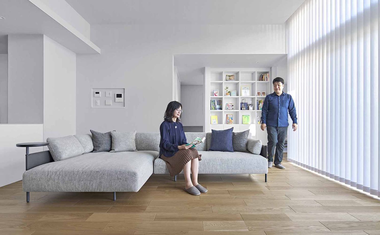 ミサワホーム 【大開口・高天井／書斎／平屋】動線と収納を効率よく考えた、平屋の住まいの建築実例画像2