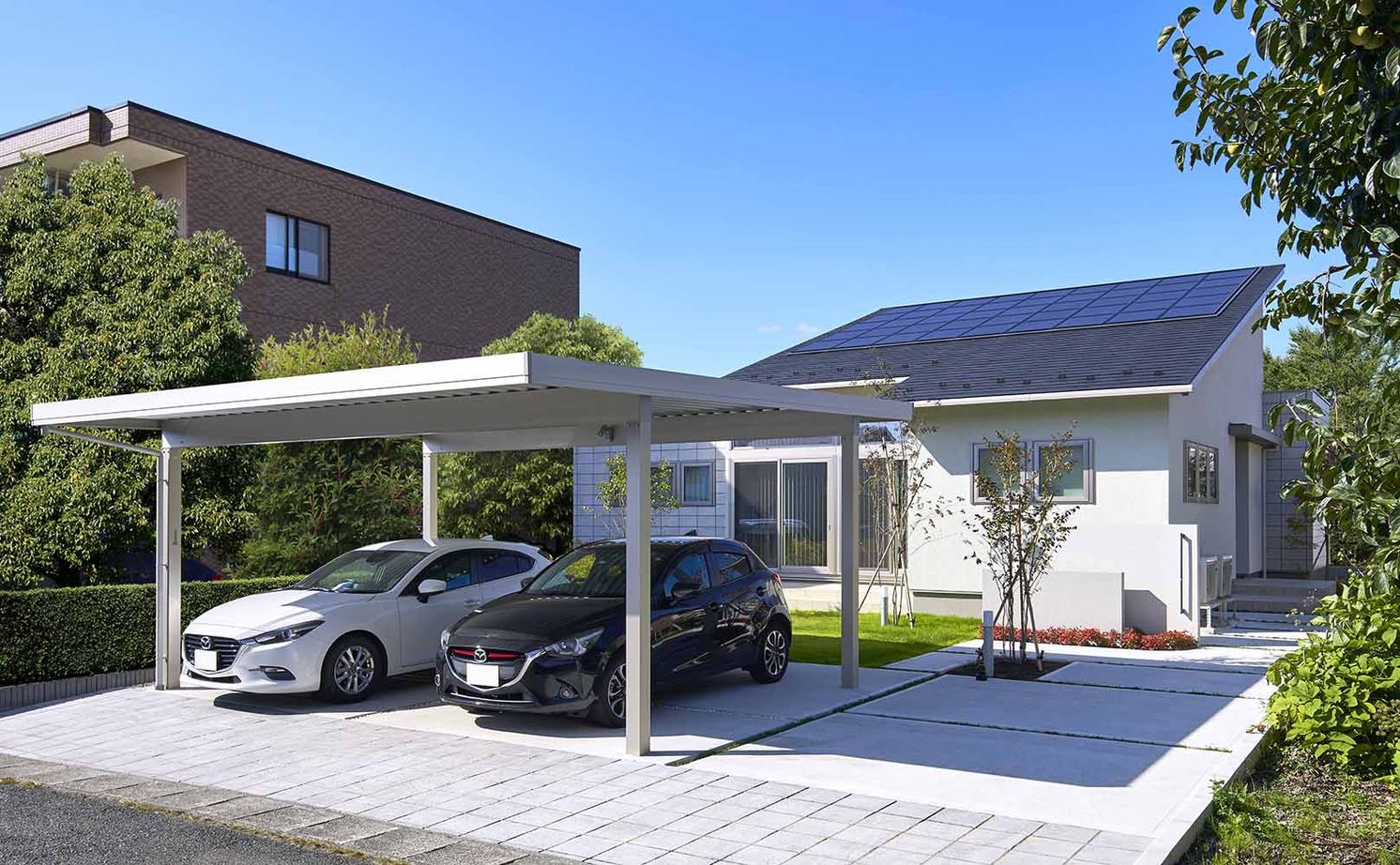 ミサワホーム 【大開口・高天井／書斎／平屋】動線と収納を効率よく考えた、平屋の住まいの建築実例画像8