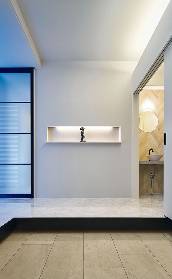 ミサワホーム 【大開口・高天井／高断熱／ペットと暮らす】田園風景を眺め、サウナやホームジムで自分時間を楽しむ住まいの建築実例画像11