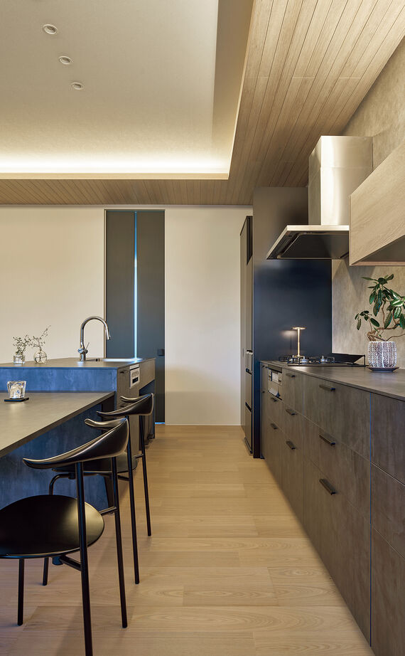 ミサワホーム 【平屋／30坪台／天井高約３m】大きな窓の開放感とプライバシーが両立する暮らしの建築実例画像4