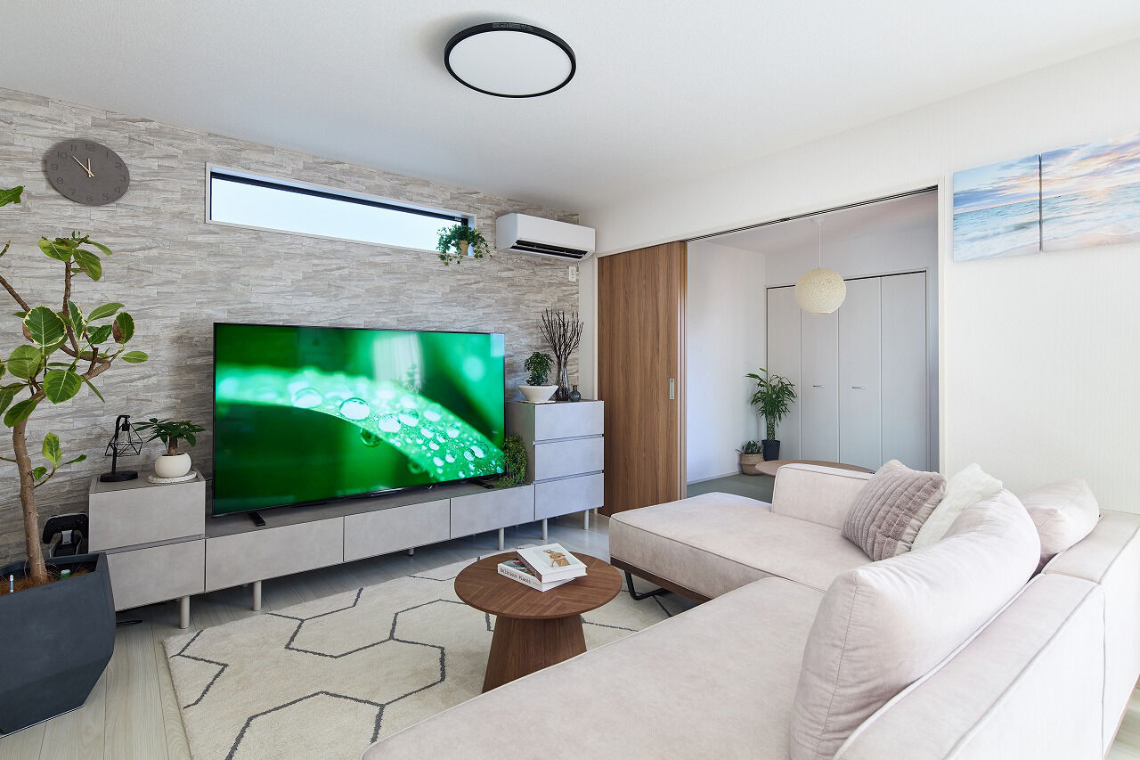 タクトホーム 【1000万円台／平屋／延床29.1坪／間取図】広い敷地を活かし、ストレスフリーな暮らしを実現する平屋の建築実例画像4