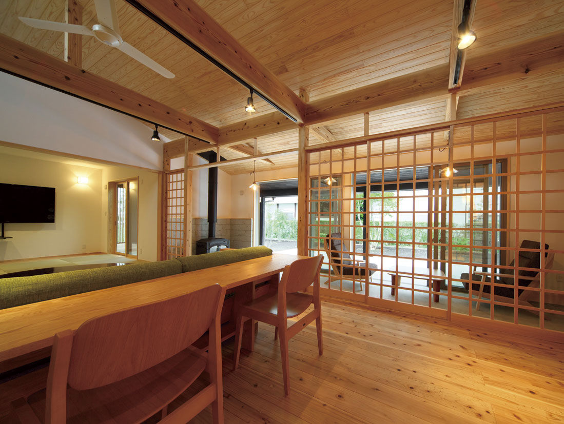 WABIKA/廣神建設（ひろかみけんせつ） 【3,372万円】自然も人もおおらかに迎え呼び寄せる、土間のある平屋の暮らしの建築実例画像2