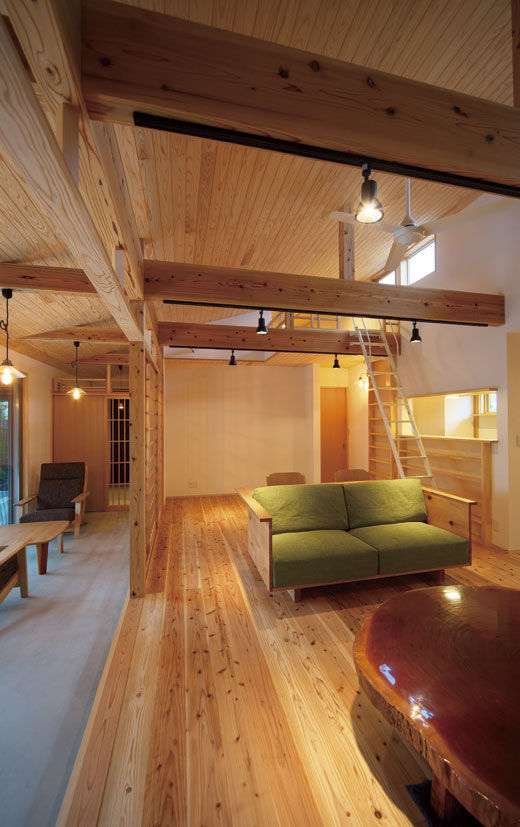 WABIKA/廣神建設（ひろかみけんせつ） 【3,372万円】自然も人もおおらかに迎え呼び寄せる、土間のある平屋の暮らしの建築実例画像3