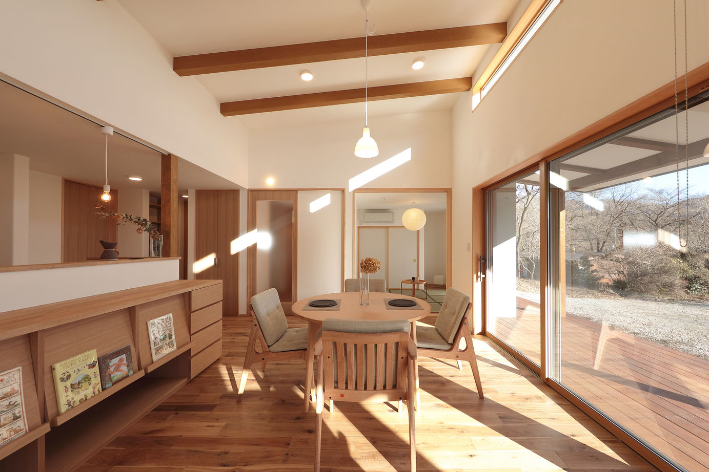 WABIKA/廣神建設（ひろかみけんせつ） 【平屋/2,057万円】大自然と共にスローライフを満喫。緑を愛で、癒される平屋の暮らしの建築実例画像3